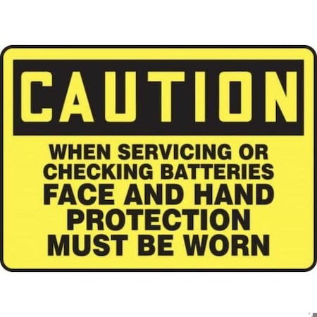 Accuform ELECTRICAL SIGN HIGH VOLTAGE MELC542XT MELC542XT